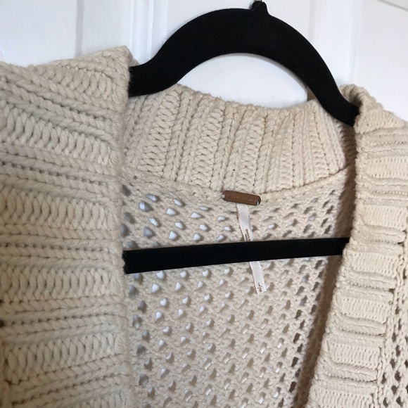 Free People Cropped Knit Cardigan - Picture 6 of 11
